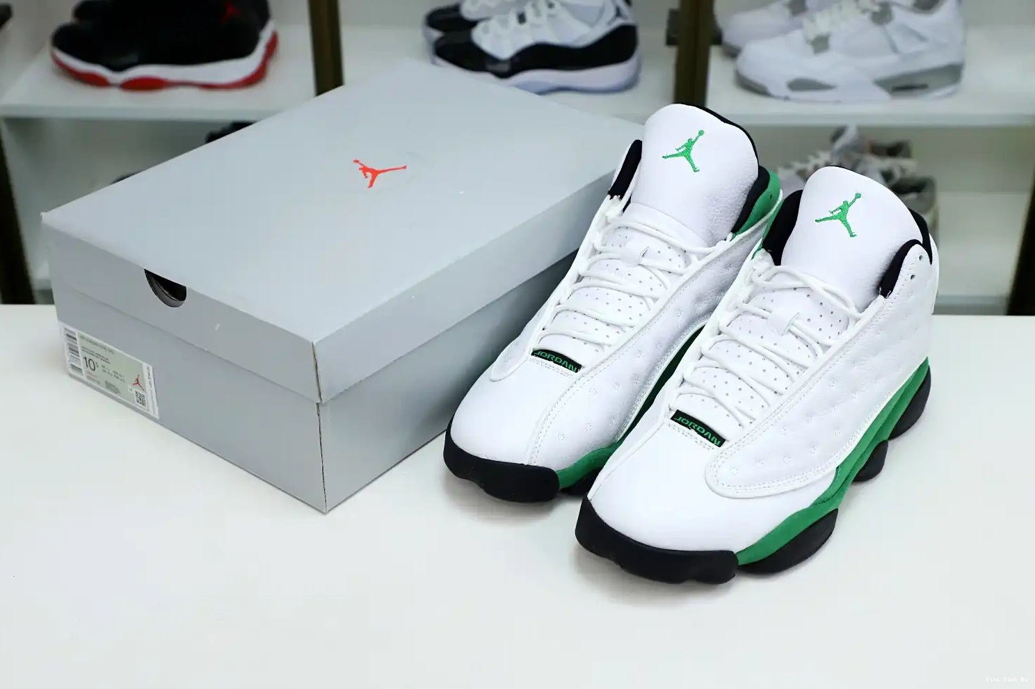 DB6537-113 JORDAN GREEN” “LUCKY AIR 13 Kimikick 0419